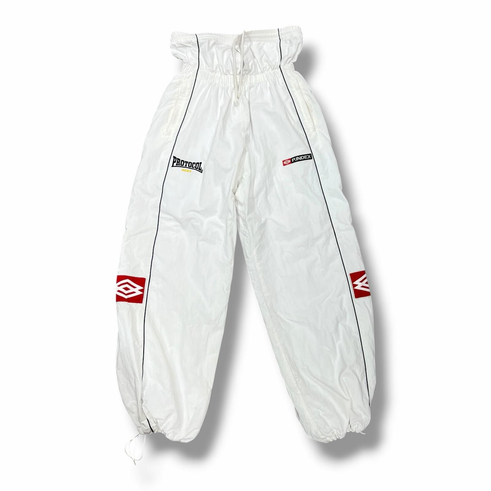 Protocol Index 26SS FOLDED TRACK PANTS トラックパンツ プロトコルインデックス ホワイト 1 （15348M）