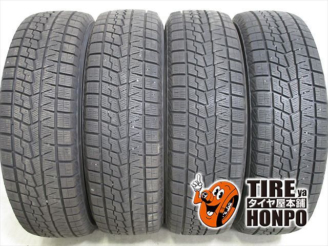 【中古 冬用】 185/70R14 88Q 4本セット ヨコハマ アイスガードIG70 スタッドレスタイヤ 中古タイヤ