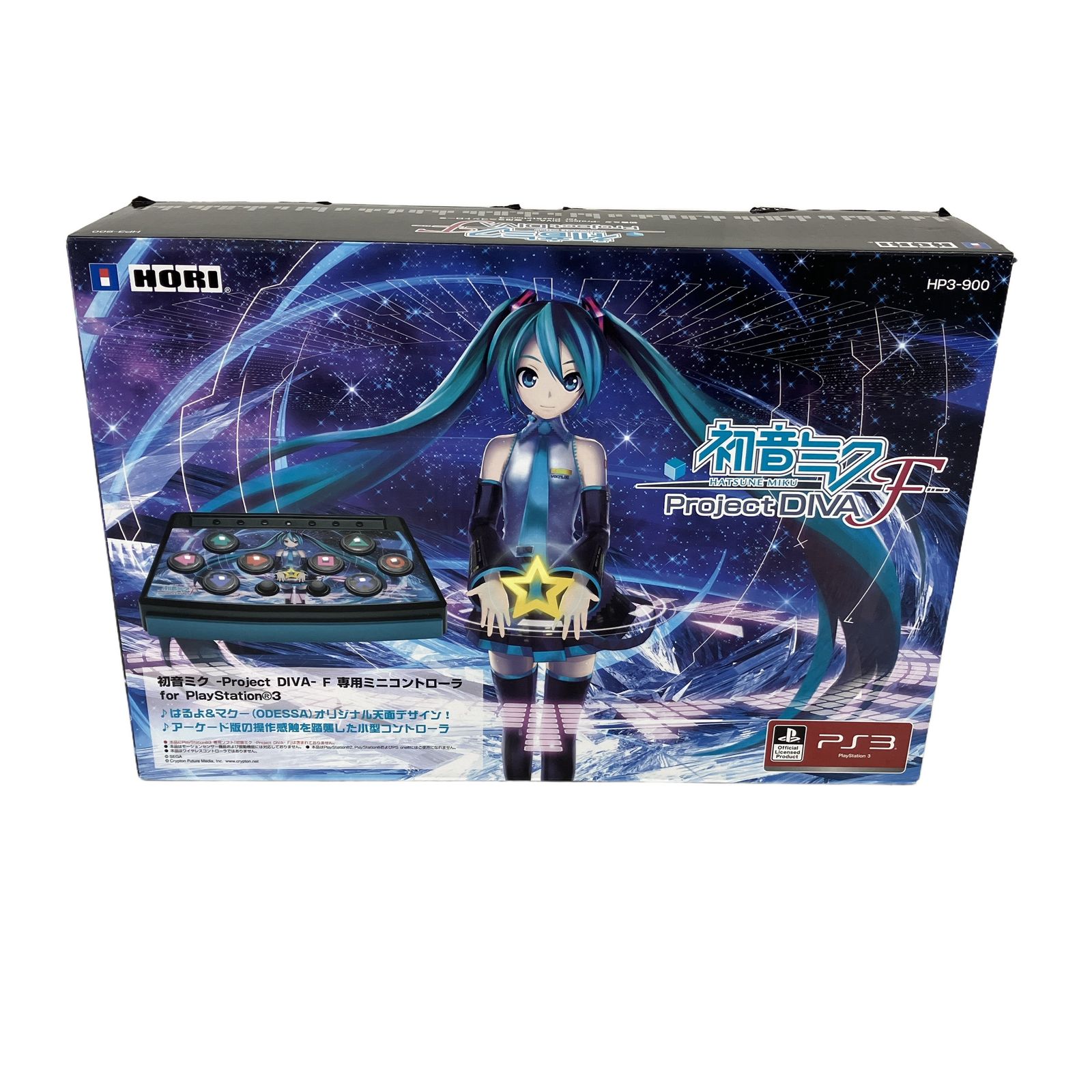 HORI HP3-900 PS3ハード 初音ミク -Project DIVA- F 専用コントローラ