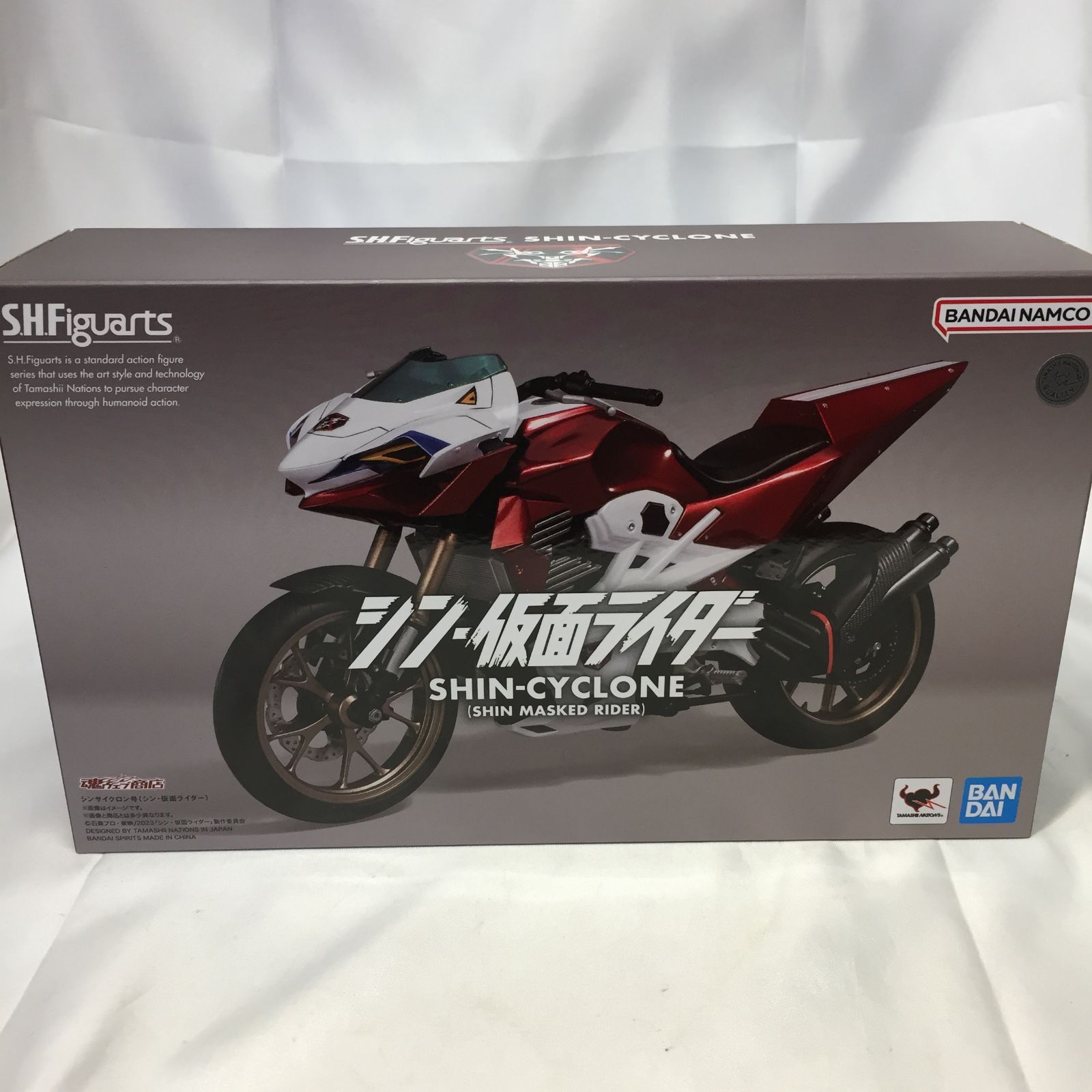 S【フィギュアーツ】BANDAI SPIRITS S.H.Figuarts シン・仮面ライダー シン サイクロン号