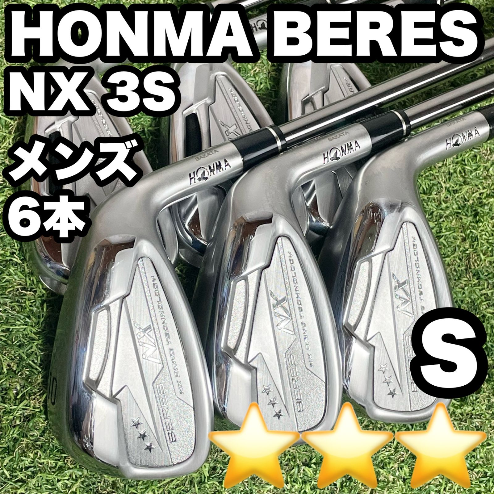 HONMA BERES NX 3S ホンマベレス エヌエックス アイアンセット 6本