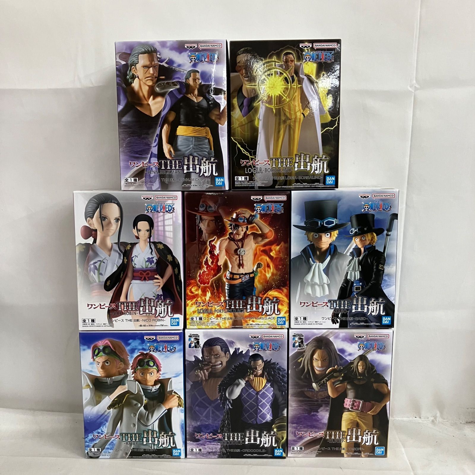 未開封 ワンピース THE出航 ポートガス・D・エース ニコ・ロビン サボ 