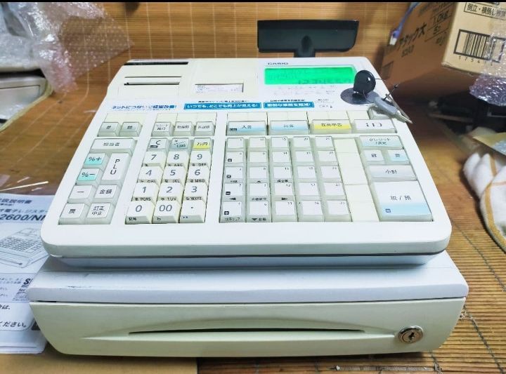 カシオレジスター TE-2600 フル設定無料25部門 883999 - メルカリ