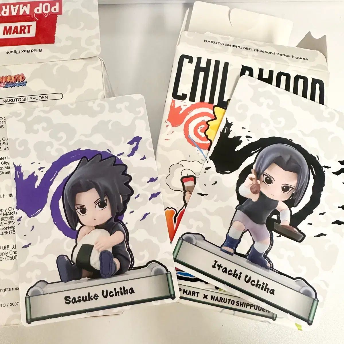 NARUTO ポップマート イタチ+うちは サスケ まとめ NARUTO POP MART
