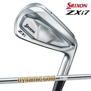 【硬さ：S200/X100】ダンロップ メンズ スリクソン ZXi7 アイアン 6本組(5-9、PW) ダイナミックゴールド スチールシャフト ゼットエックスアイ SRIXON アイアンセット