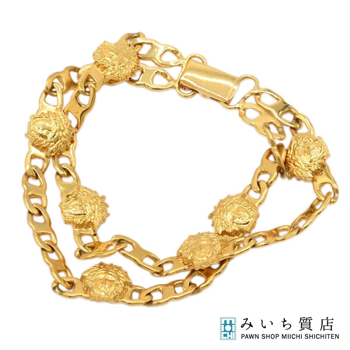 GIANNI VERSACE ヴェルサーチ ブレスレット メデューサ ゴールドカラー H24282