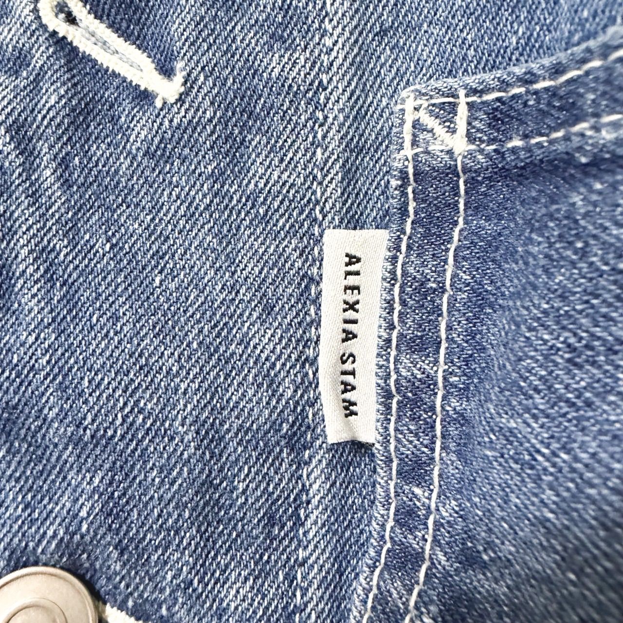 ALEXIA STAM アリシアスタン ダメージデニムジャケット 24SS - メルカリ