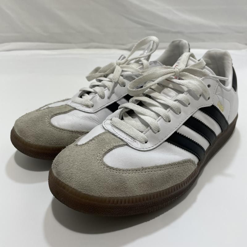 【中古】adidas SAMBA OG サイズ27cm IH6001 ホワイト サンバ[19]