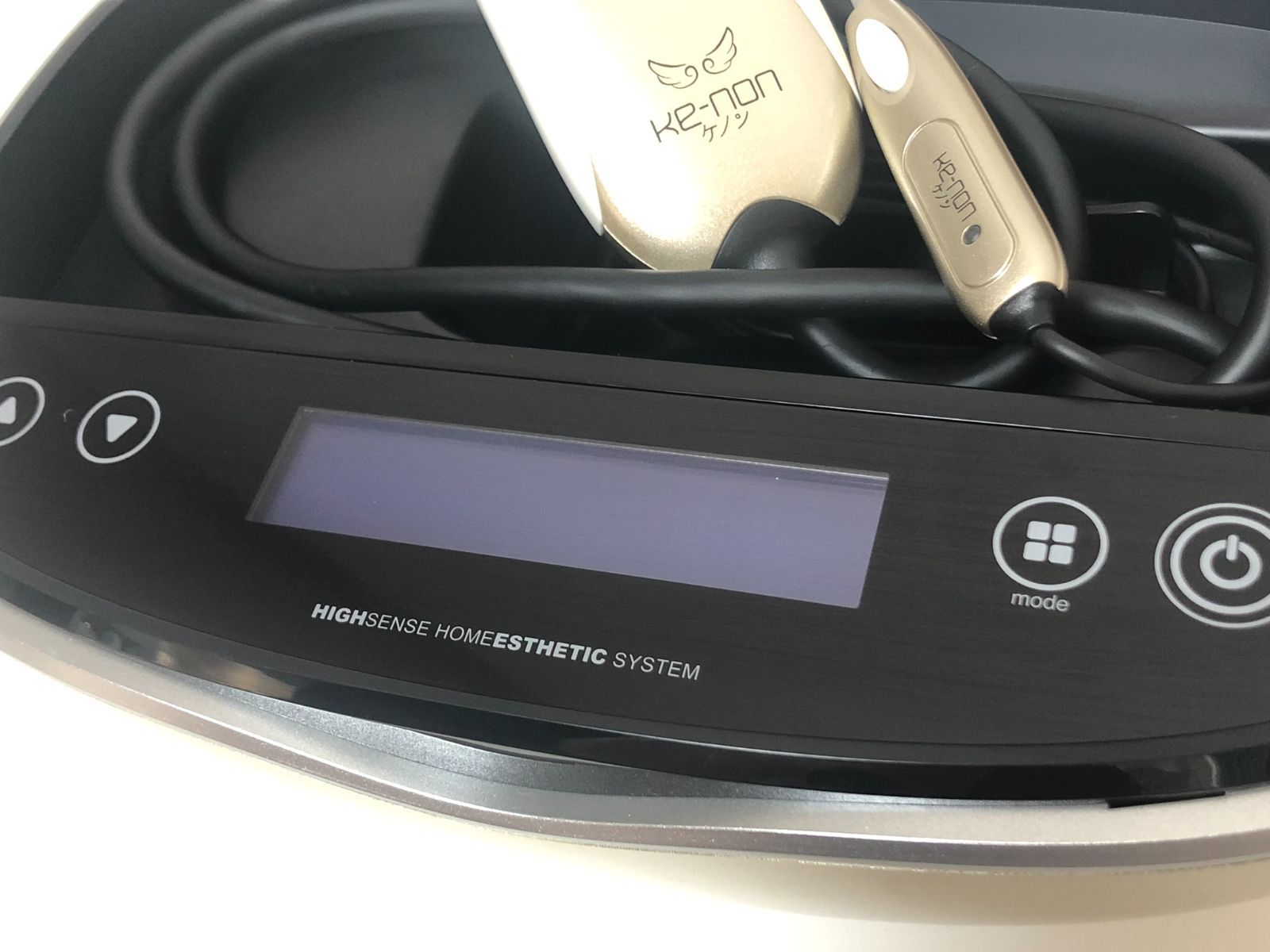 カートリッジ3点 ke-non ケノン ver.5.0 眉毛脱毛器付き NIPL-2080