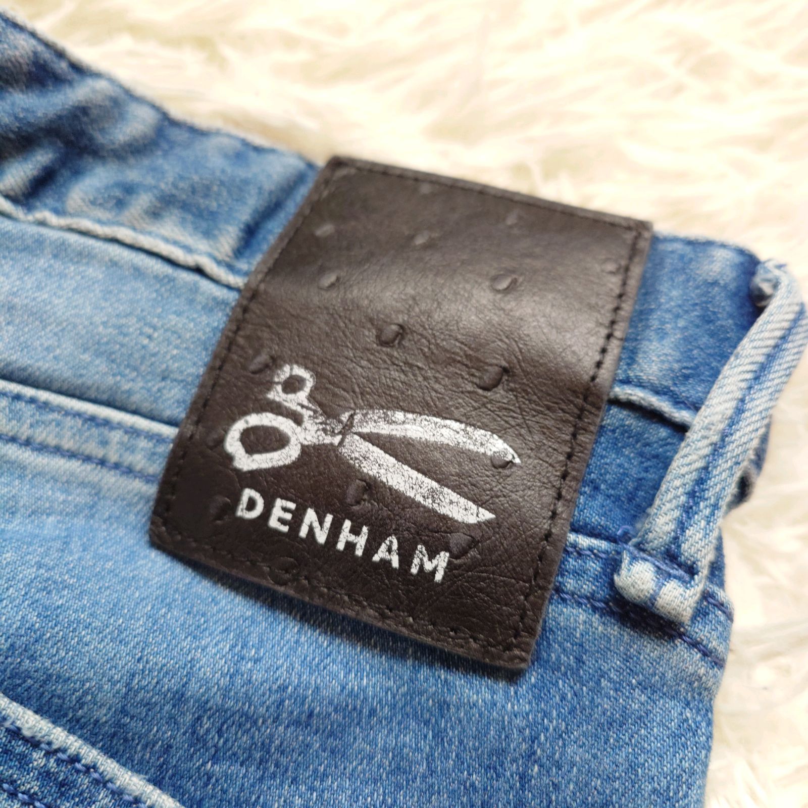 極上のイタリア製】DENHAM デンハム RAZOR SLIM FIT W32 スリム 