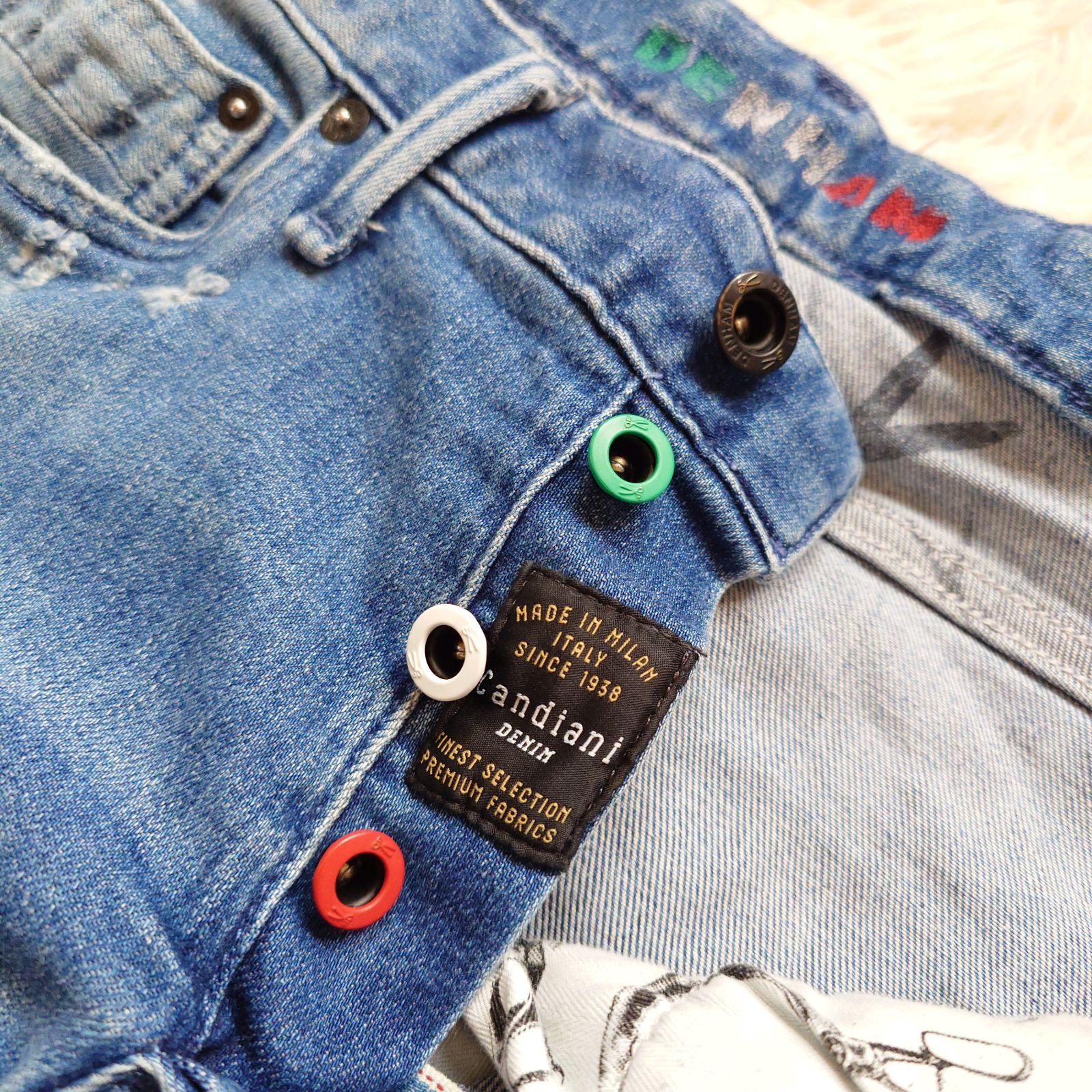 DENHAM デンハム RAZOR slim fit W30 ボタンフライ