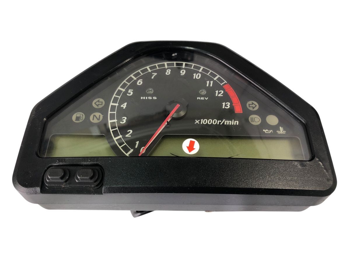 HONDA　CBR1000RR　SC57　後期　06-08　メーター　ASSY　43483ｋｍ　取付部欠品無し　補修　純正戻しにも（中古）2885-N2487
