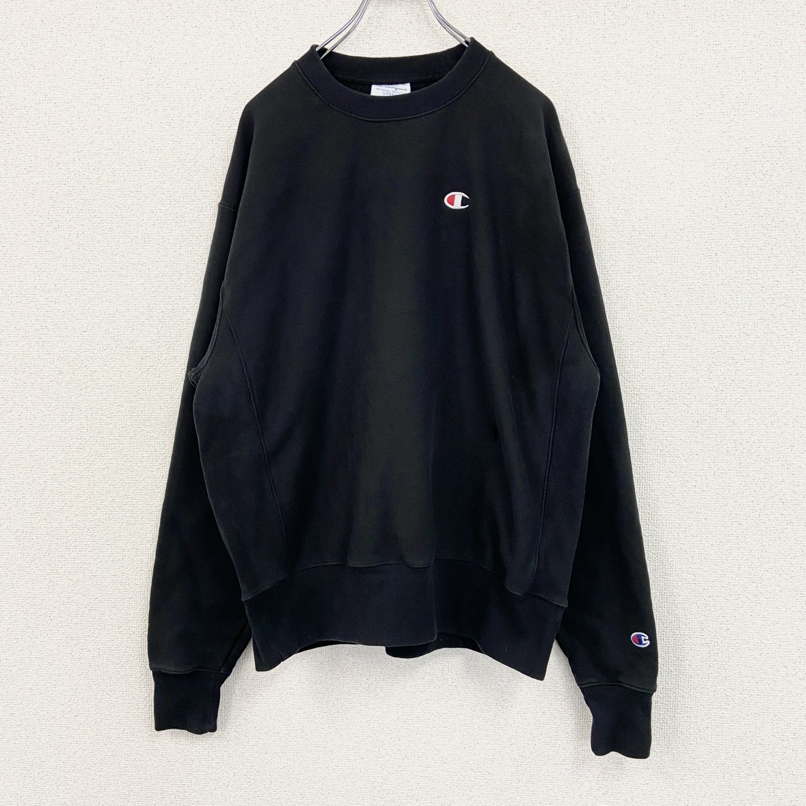 Champion チャンピオン リバースウィーブ スウェット/トレーナー 黒 