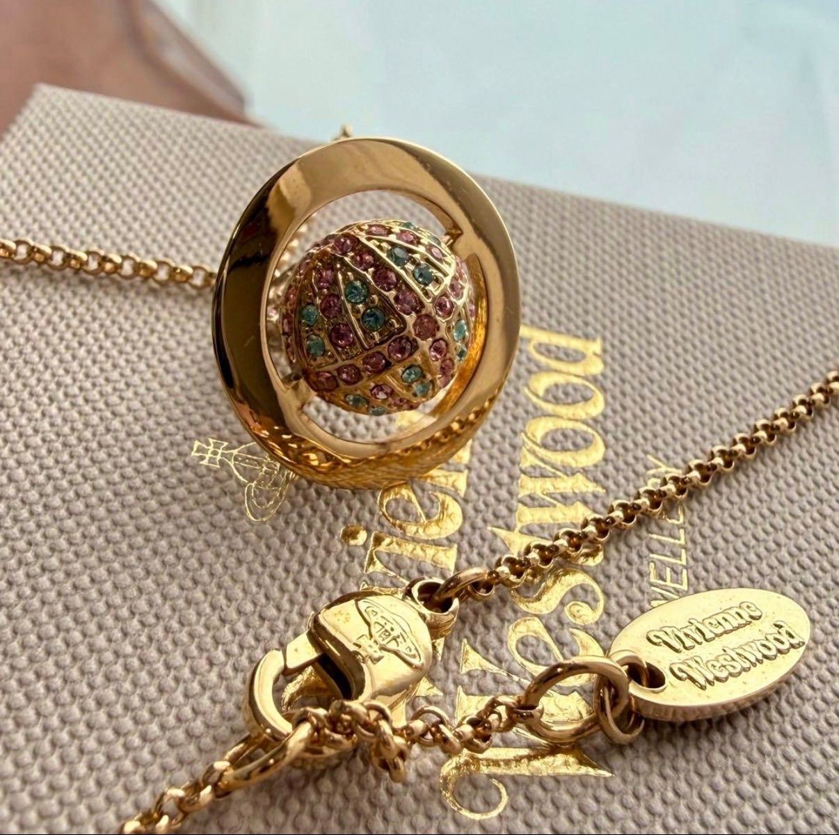 極美品希少Viviennewestwood ユニオンジャックオーブネックレス - メルカリ