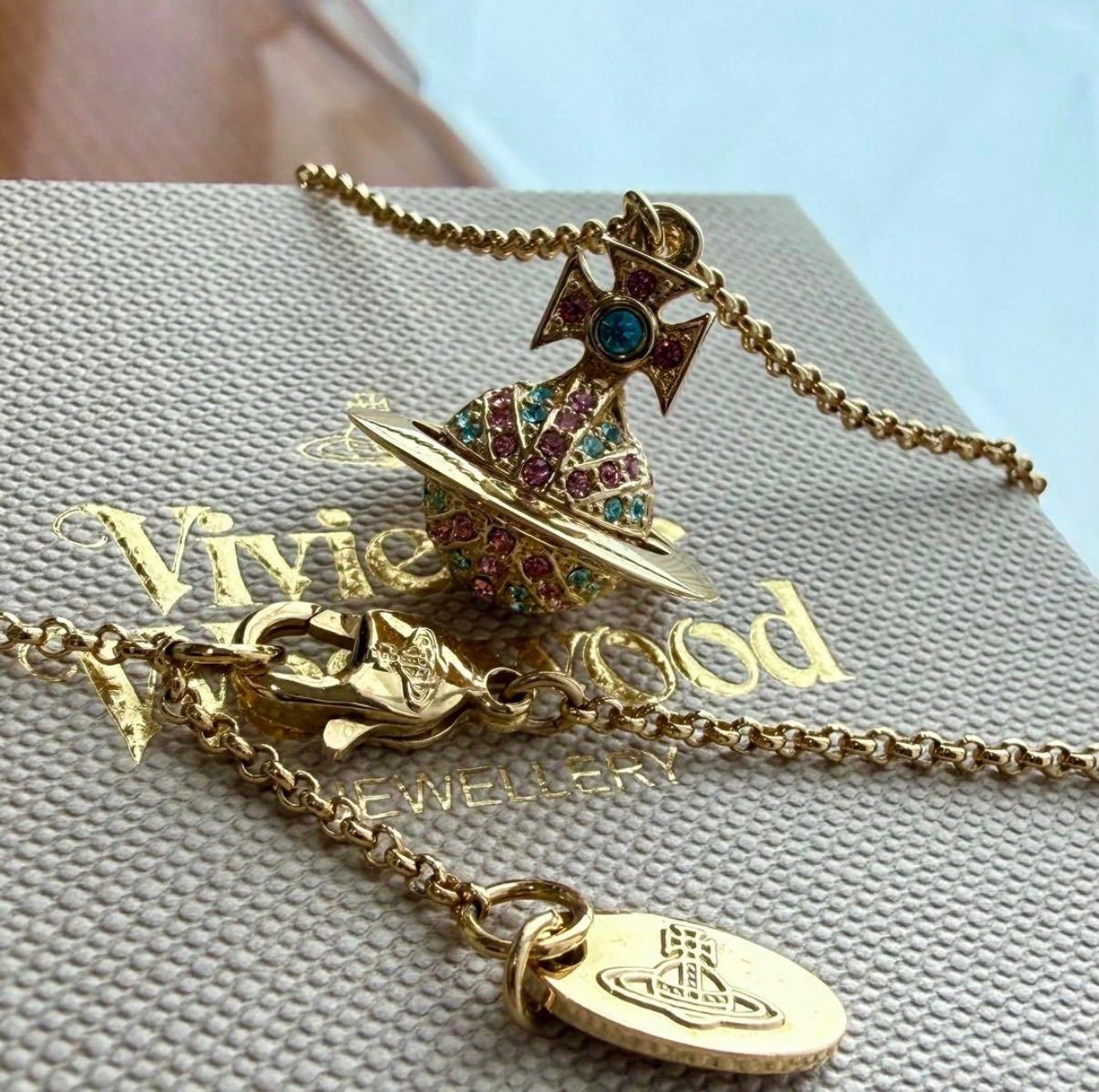 極美品希少Viviennewestwood ユニオンジャックオーブネックレス - メルカリ