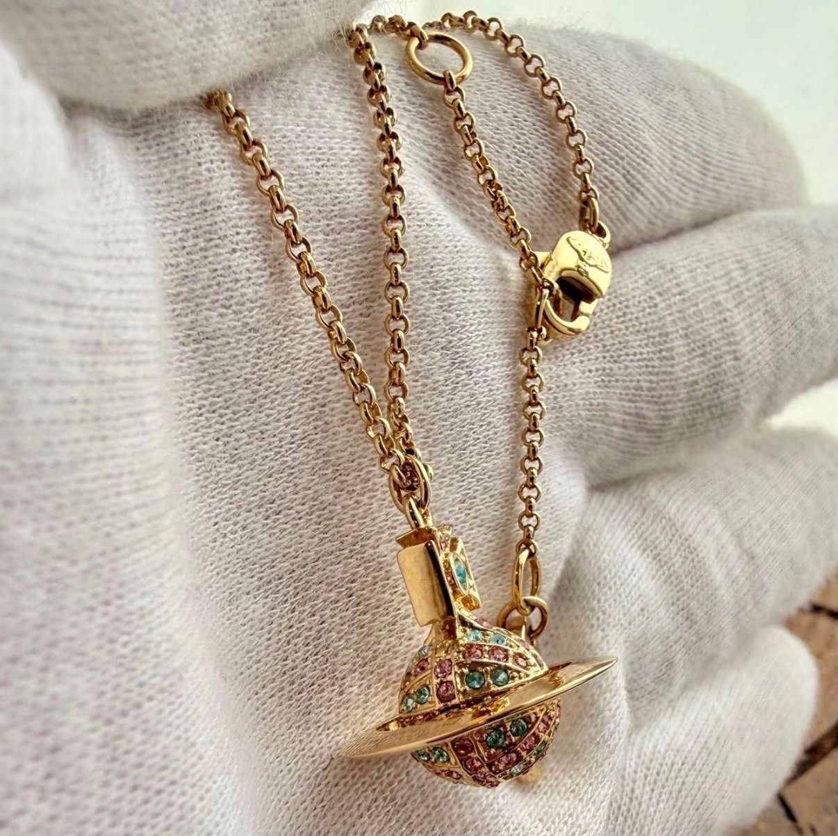 極美品希少Viviennewestwood ユニオンジャックオーブネックレス - メルカリ