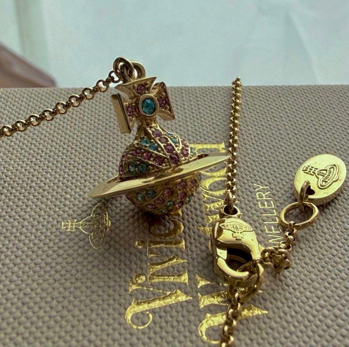 極美品希少Viviennewestwood ユニオンジャックオーブネックレス - メルカリ