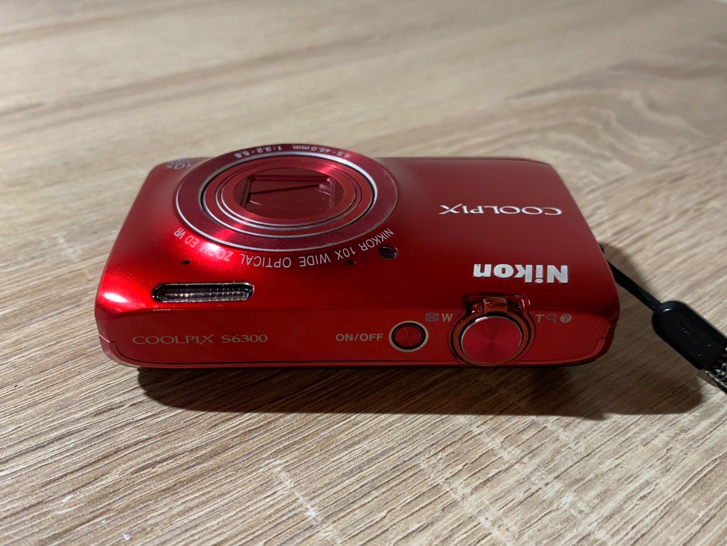 0584 Nikon COOLPIX S6300 レッド デジカメ 【ネ】 - メルカリ