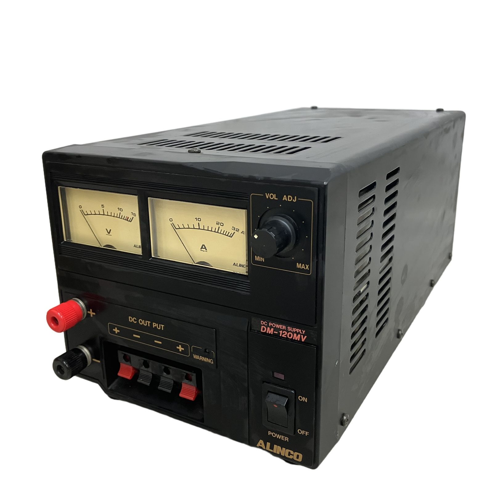 ALINCO DM-120MV 直流安定化電源 アマチュア無線 アルインコ DCパワーサプライ ジャンク M11209852