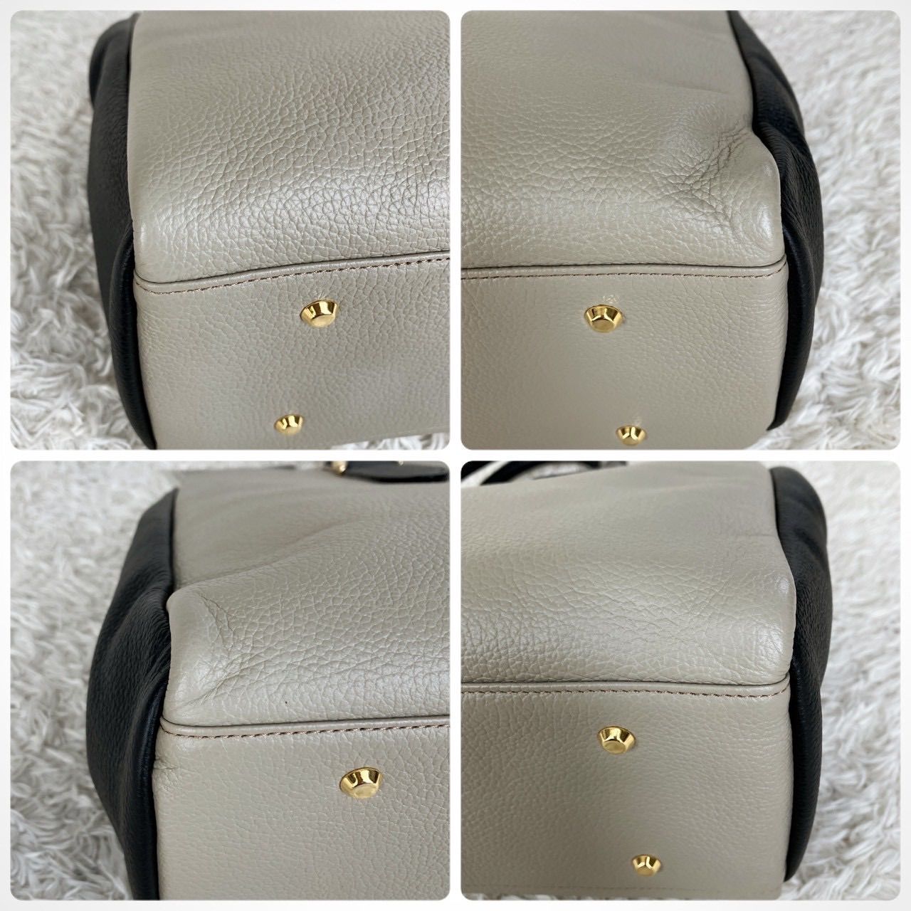 新品！ATAO アタオ ドリー 2way ショルダーバッグ ハンドバッグ グレー