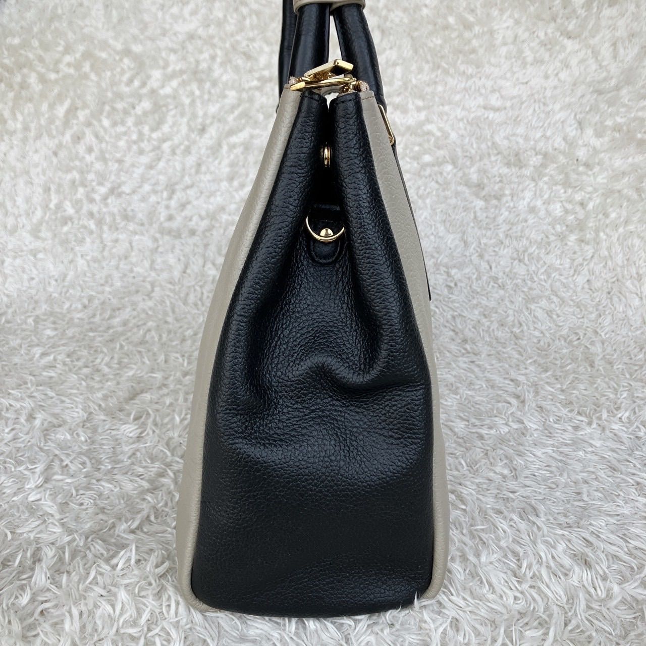新品！ATAO アタオ ドリー 2way ショルダーバッグ ハンドバッグ グレー