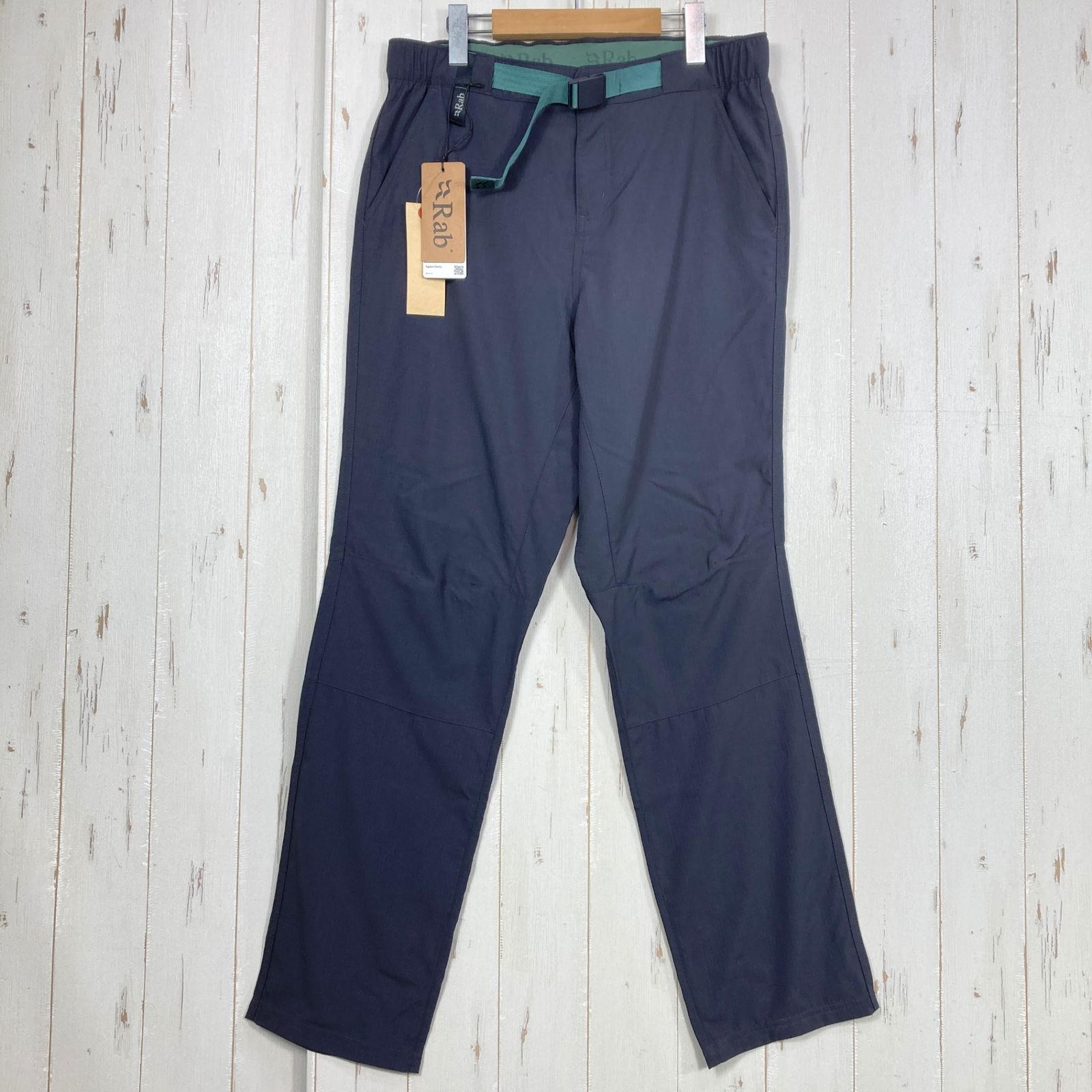 ✉️Men's S グレー系 Rab ( ラブ ) アグデン パンツ Agden Pants QFW-26 ANT z00058347 ANT ソフトシェル ロングパンツ ボトムス ウェア