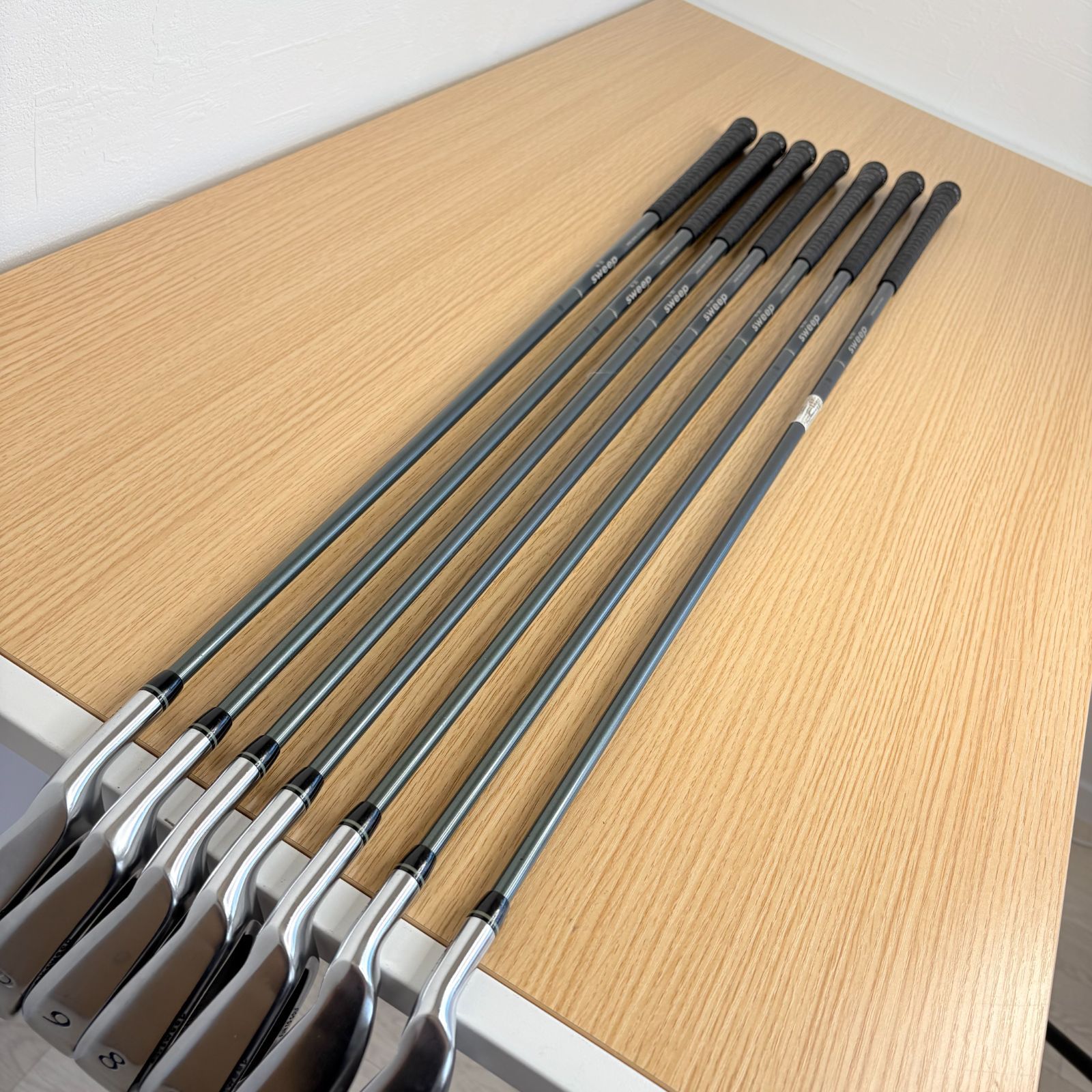 ゴルフ PRGR CT-507 アイアン7本セット sweep M-30 レディース