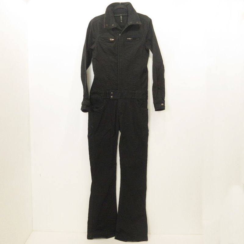 【姫路東店】 中古 THEE OLD CIRCUS 1973 ジオールドサーカス オールインワン ツナギ 4154 ブラック サイズ：1 【107】