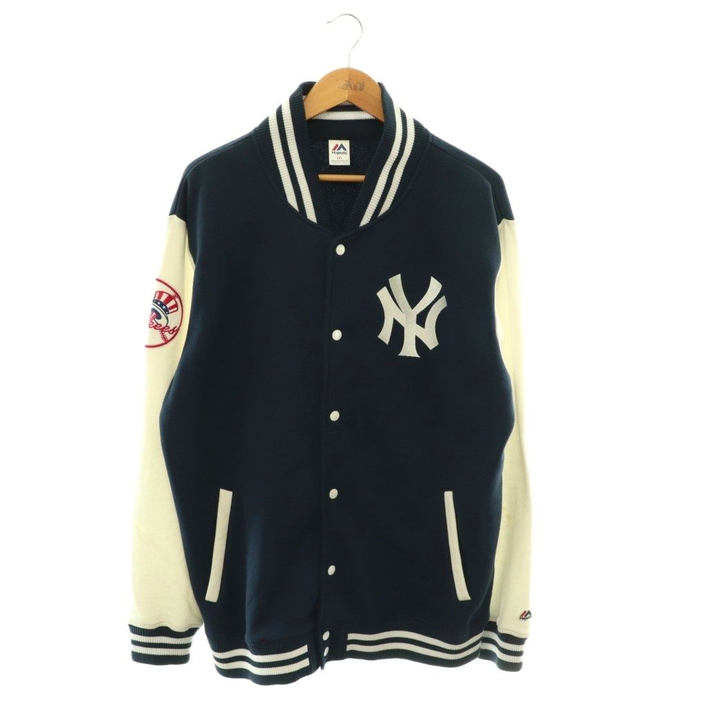 マジェスティック MAJESTIC スタジャン ブルゾン NYヤンキース 2XL