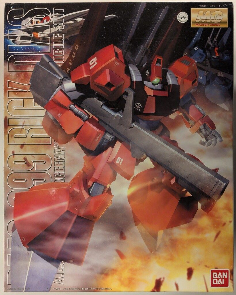 バンダイ MG 1/100 機動戦士Zガンダム リック・ディアス(クワトロ・バジーナカラー)