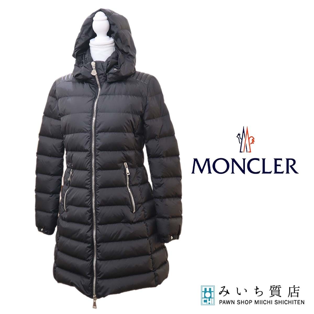 MONCLER モンクレール ダウン B20934985305 サイズ2 ブラック レディース アウター k1406