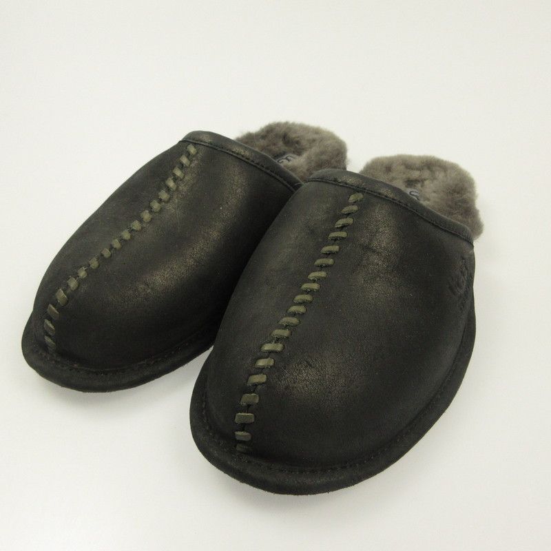 【姫路東店】 中古 UGG | アグ サンダル Scuff Deco Suede 1008548 ブラック 27cm 【127】