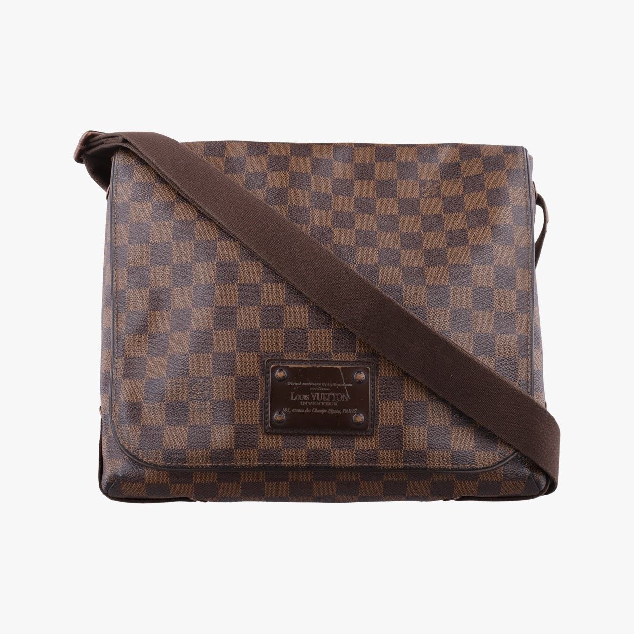 ルイヴィトンLouis VuittonブルックリンMM ダミエキャンバス エベーヌ N51211 CA0140
