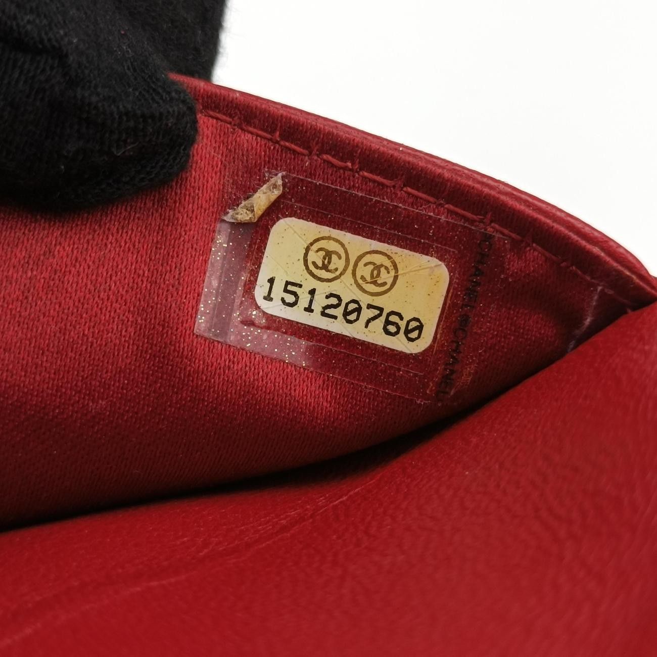 シャネルChanelカメリア レッド ラムスキン A47421 15120760 - メルカリ