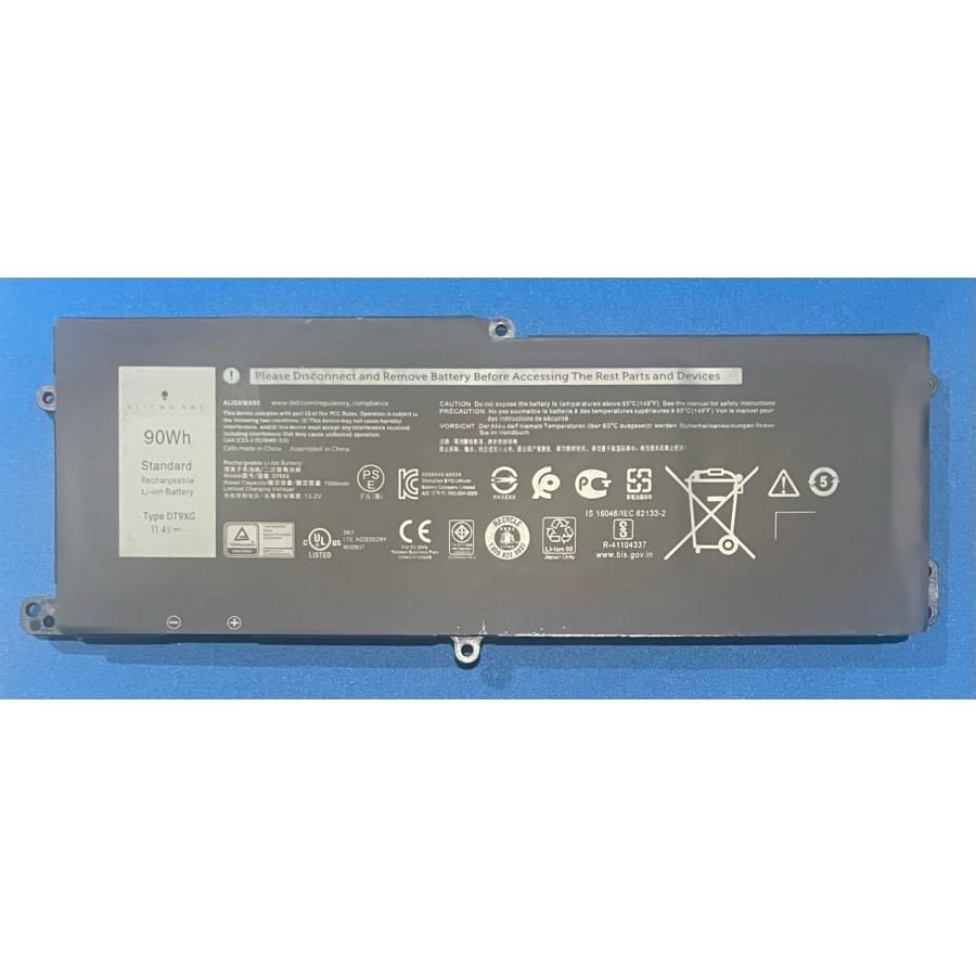 DELL Alienware Area-51m 等用 バッテリー DT9XG