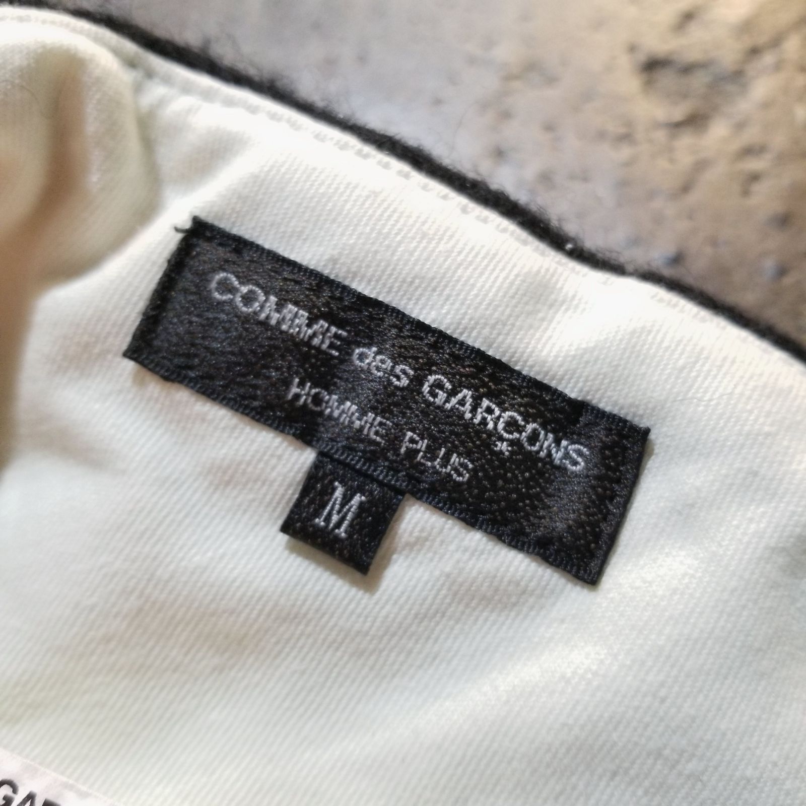 COMME des GARCONS HOMME PLUS 24aw ウール縮絨 ワイドショーツ M 