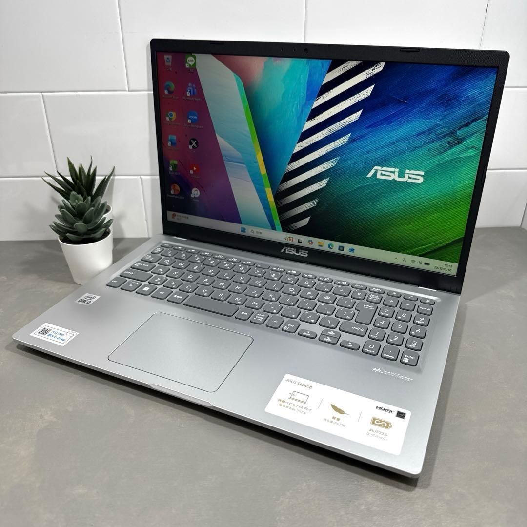 【希少】ASUSVivibook15シルバー☘10世代☘NVMe512GB 希少】ASUSVivibook15シルバー☘10世代☘NVMe512GB - メルカリ