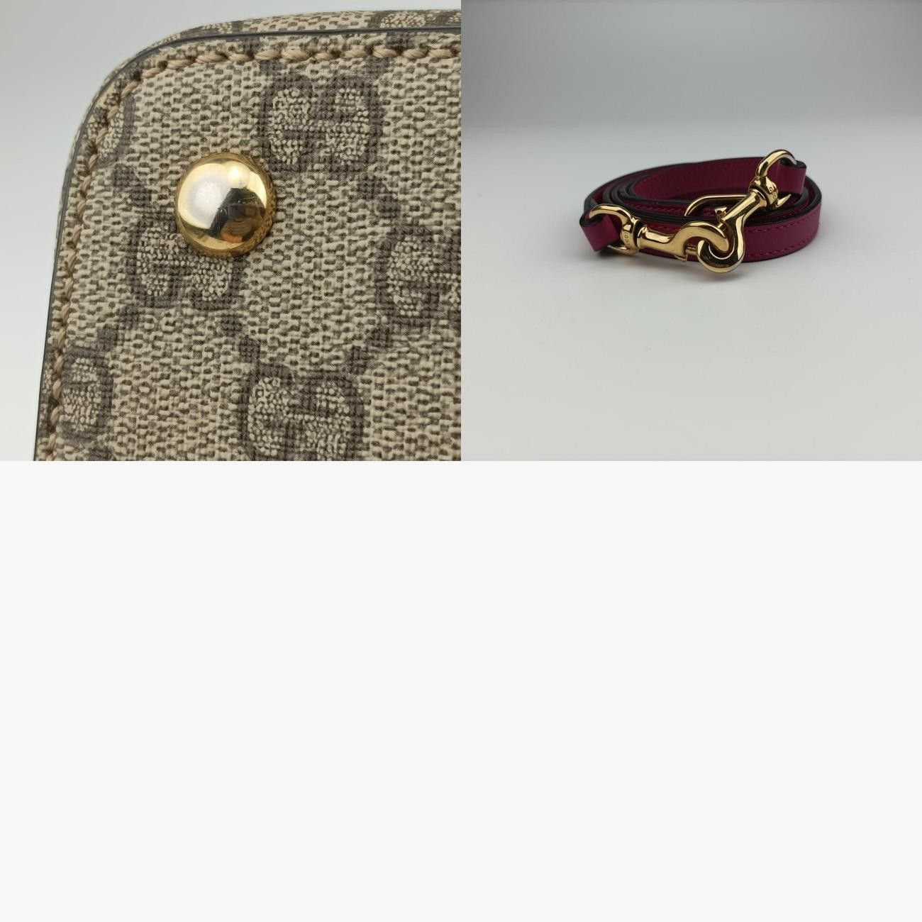 グッチGucciGGスプリームブルームGGスプリームブルーム ベージュ×マルチカラー PVCコーティングキャンバス 409535 I019069219 グッチGucciGGスプリーム ベージュ×ピンク×レッド PVCコーティング