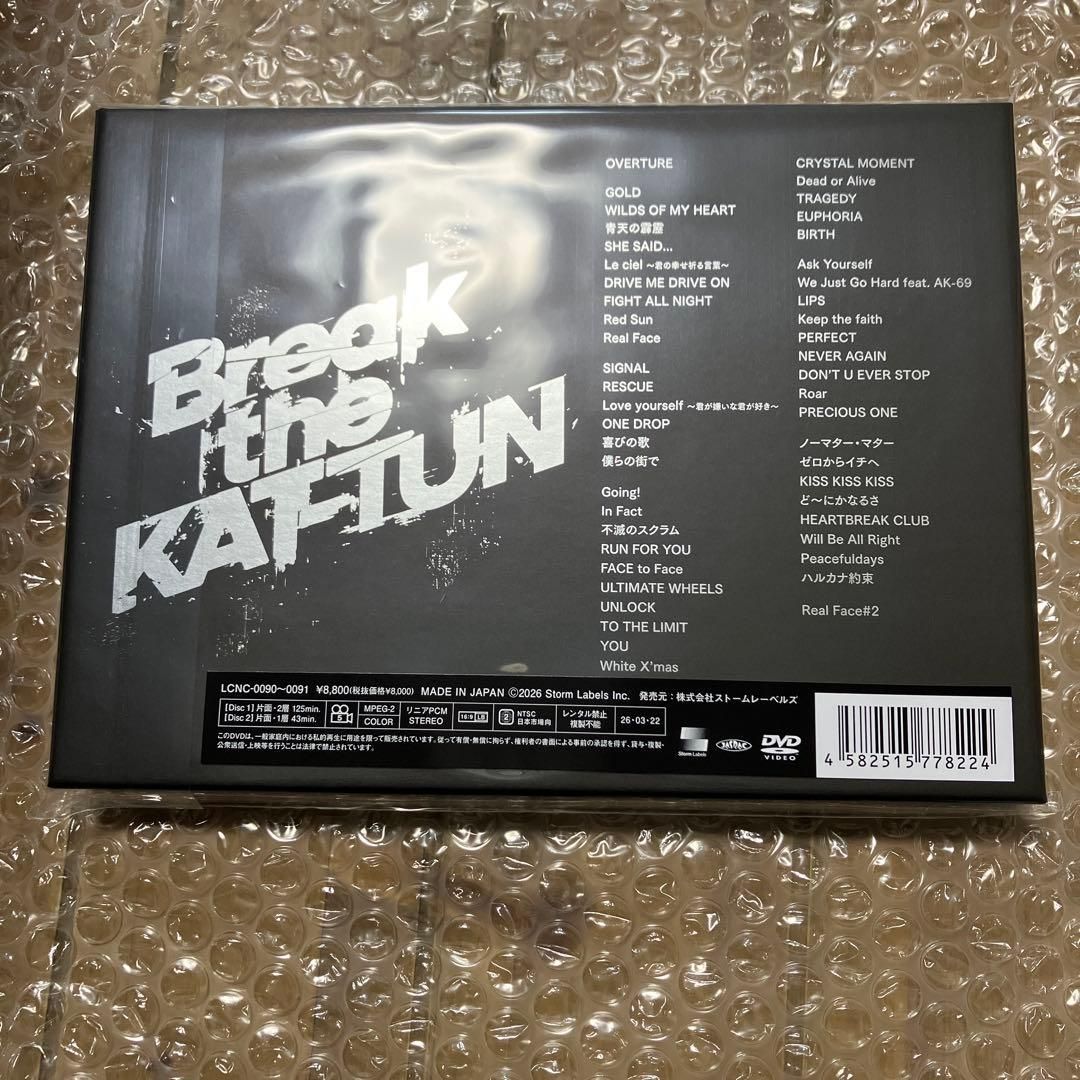 Break the KAT-TUN 【DVD】開封済 61C6OSGhYZL._AC_UF350,