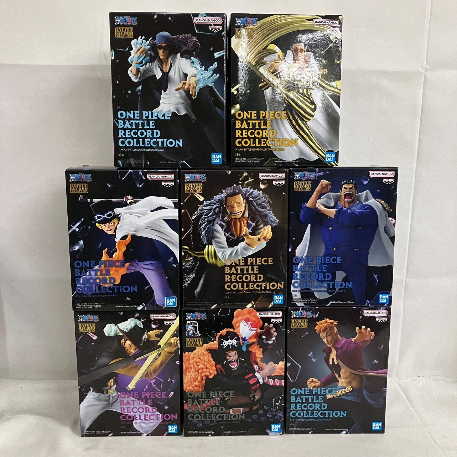 未開封 ワンピース BATTLE RECORD COLLECTION マルコ サボ