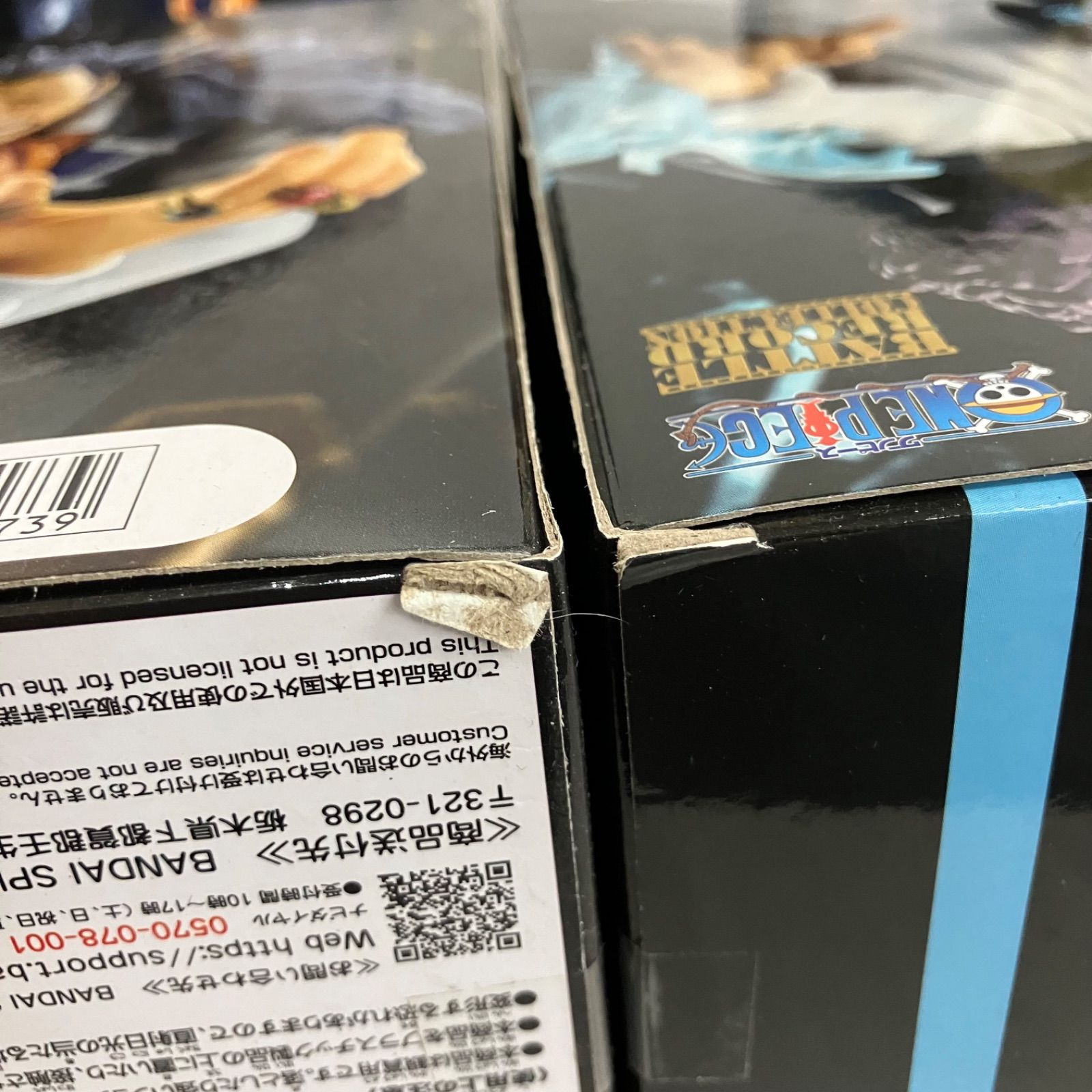 未開封 ワンピース BATTLE RECORD COLLECTION マルコ サボ 