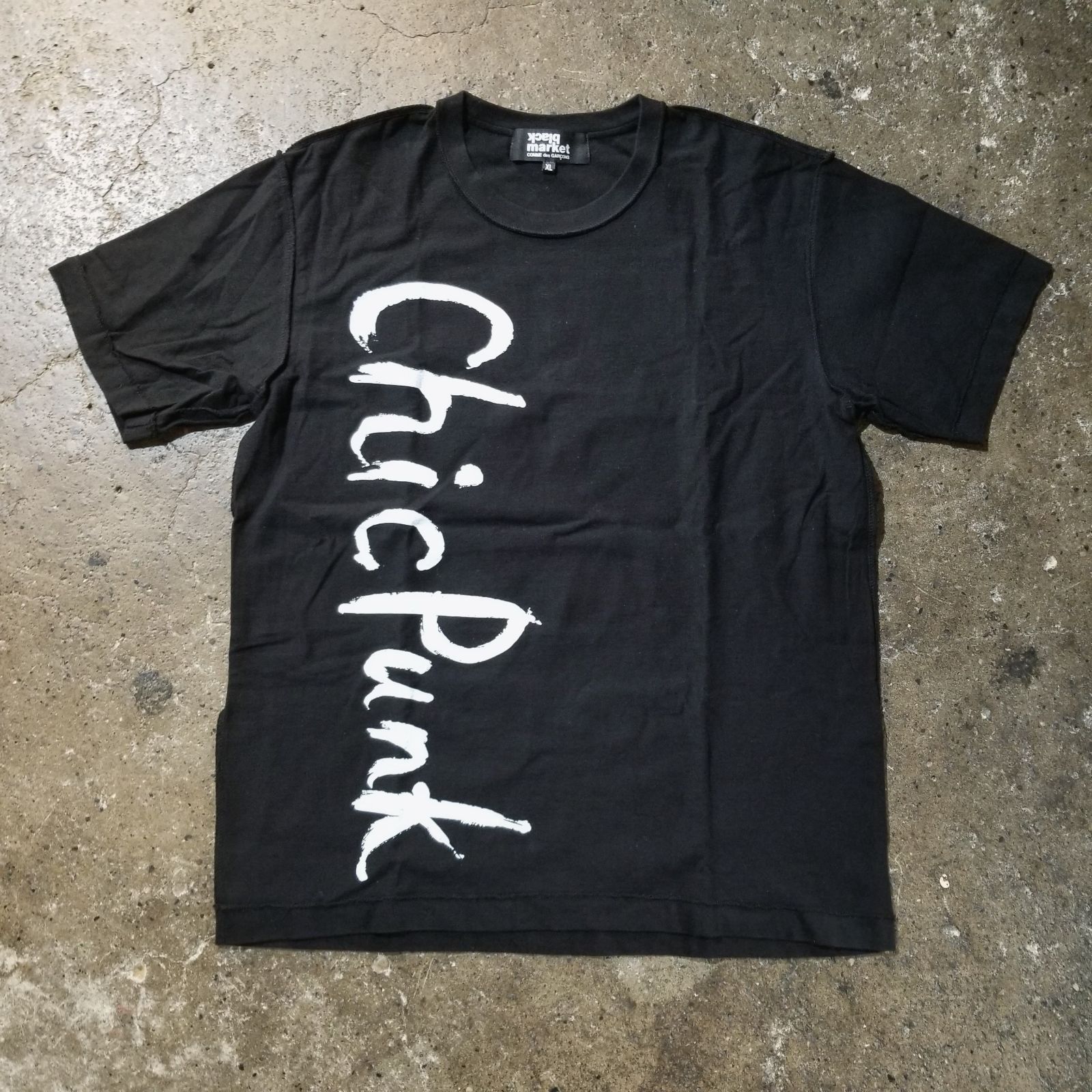 COMME des GARCONS black market 19aw Chic Punk 復刻 両面プリント