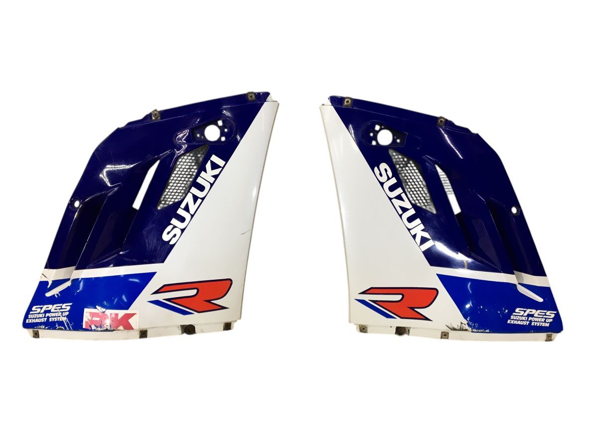 SUZUKI　GSX-R400　GK73A　サイドカウル　センターカウル　左右　絶版希少品　交換　補修にも（中古）TO-Z4886