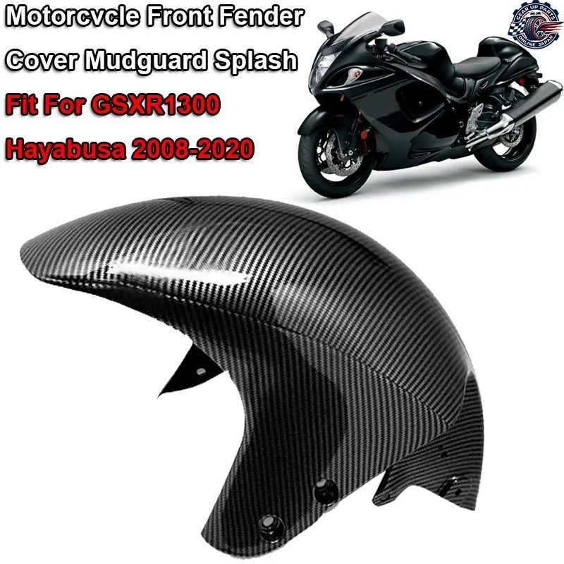 GSX1300R オートバイ用フロントホイールハガーフェンダーマッドガード GSXR1300 ハヤブサ 2008-19 2020 スプラッシュガードフェアリングカ