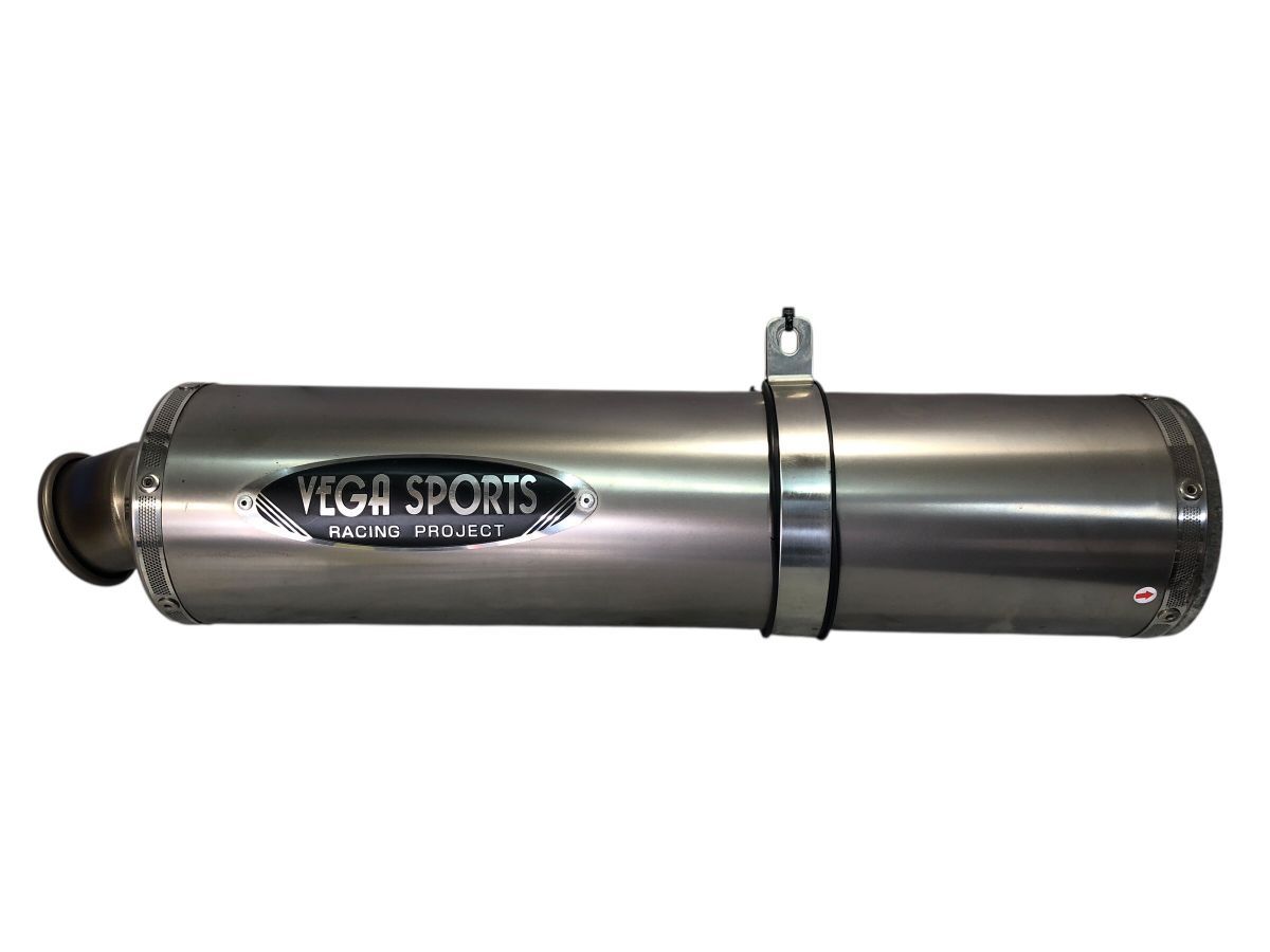 スズキ系　ベガスポーツ　マフラー　チタン　サイレンサー　スリップオン　絶版（中古）F0012-N2441
