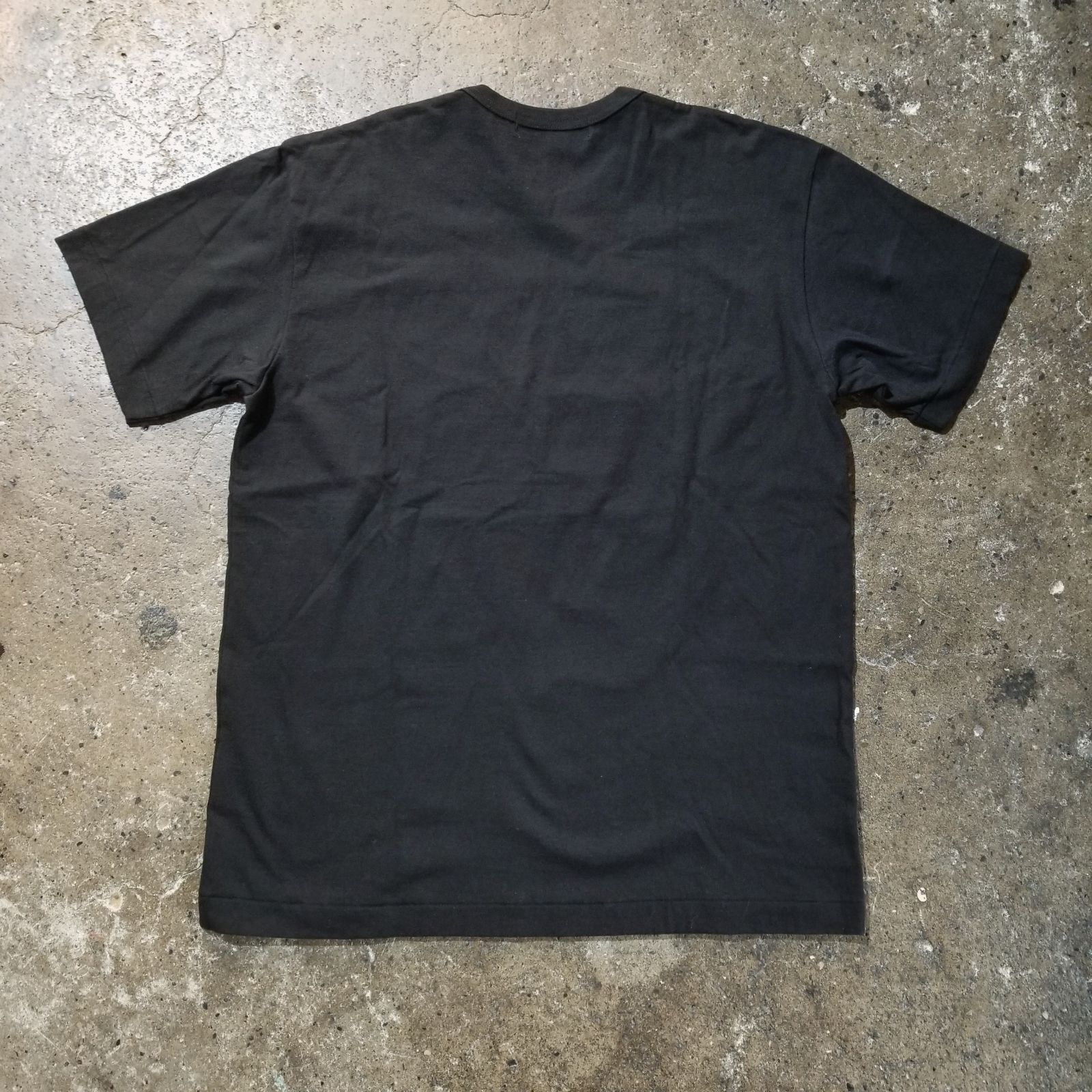 BLACK COMME des GARCONS 25ss メッセージプリント カットソー XL 