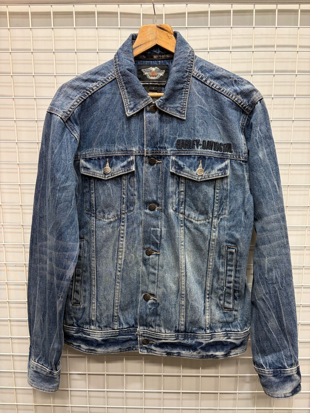 HARLEY-DAVIDSON（ハーレーダビッドソン） デニムジャケット　S 2604-325