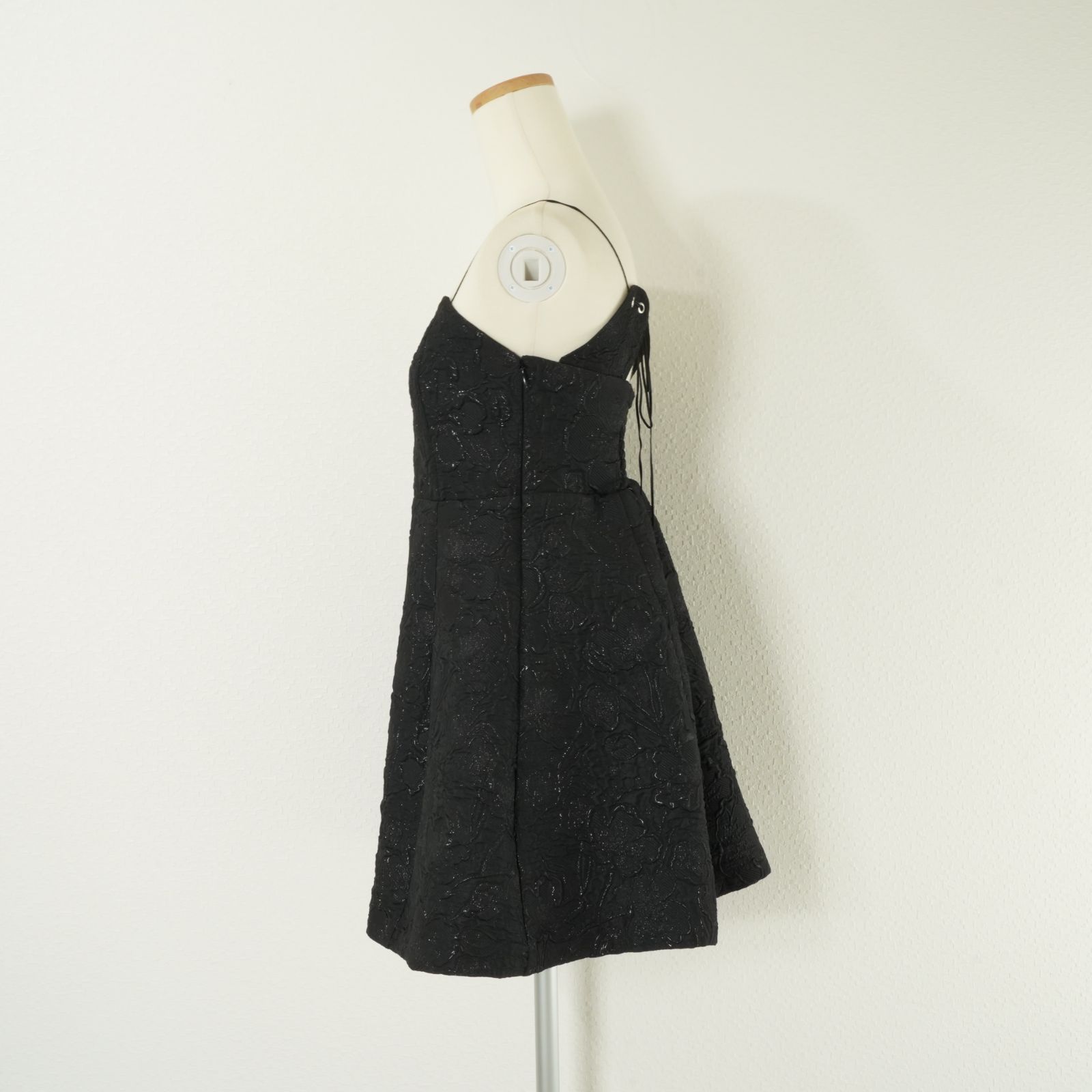 AMERI アメリ MEDI 2WAY JACQUARD BARE TOP ジャガード ベア トップ 