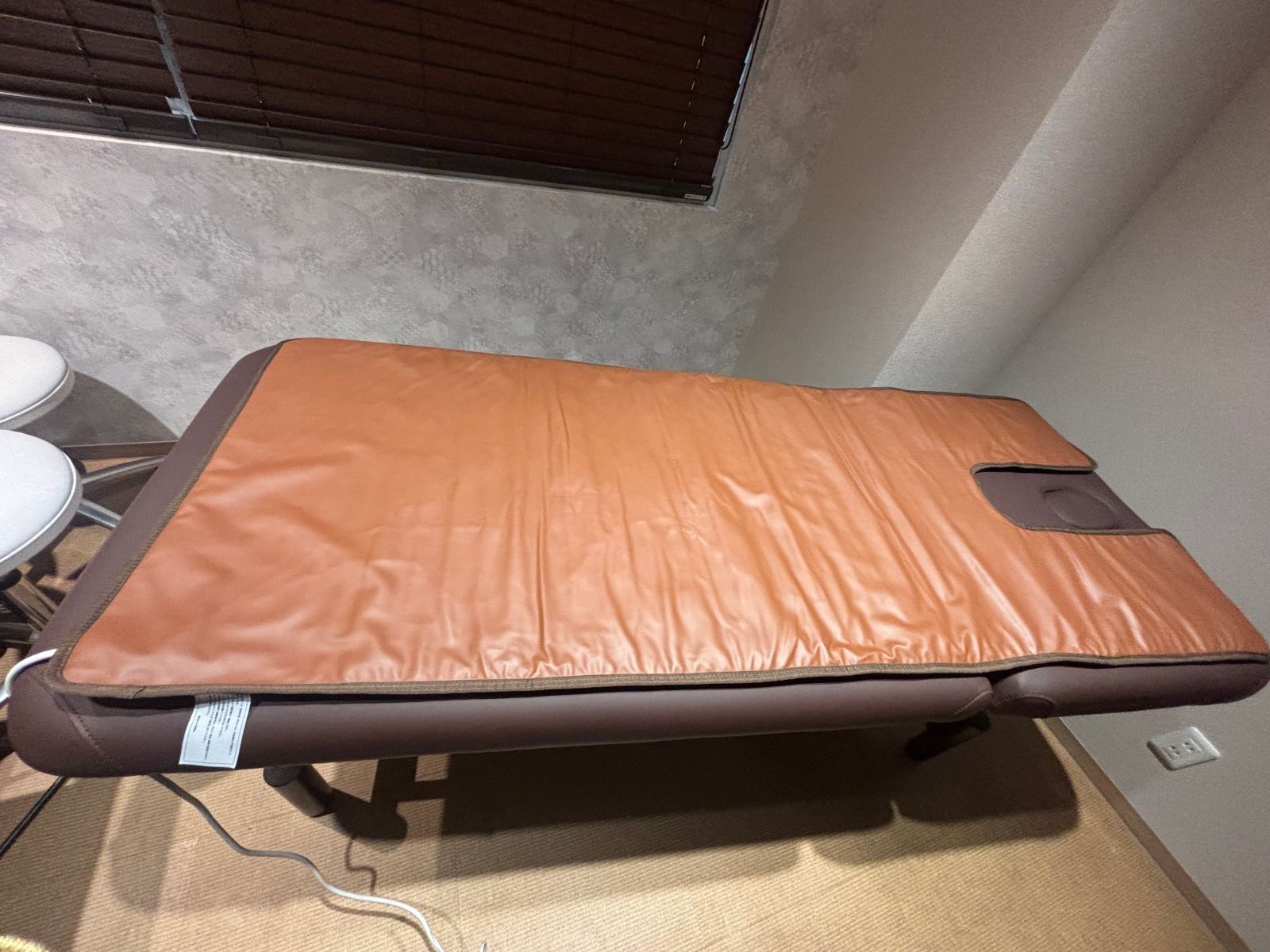 タイマー機能付き ヒートマット ブラウン 有孔ベッド用 セブン