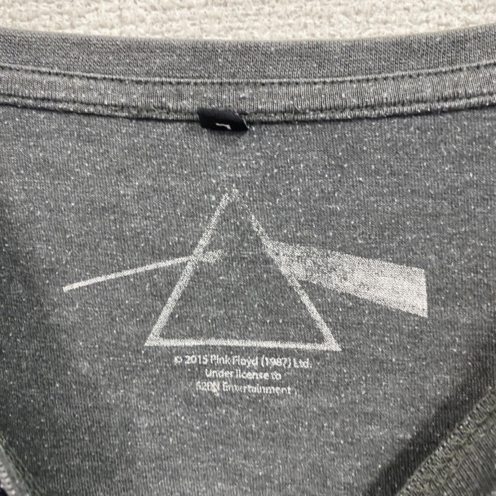 Pink Floyd ピンクフロイド 半袖プリントTシャツ バンドT ダークグレー 